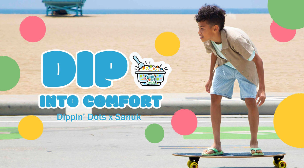 Dip Into Comfort: Bubblecush x Dippin' Dots