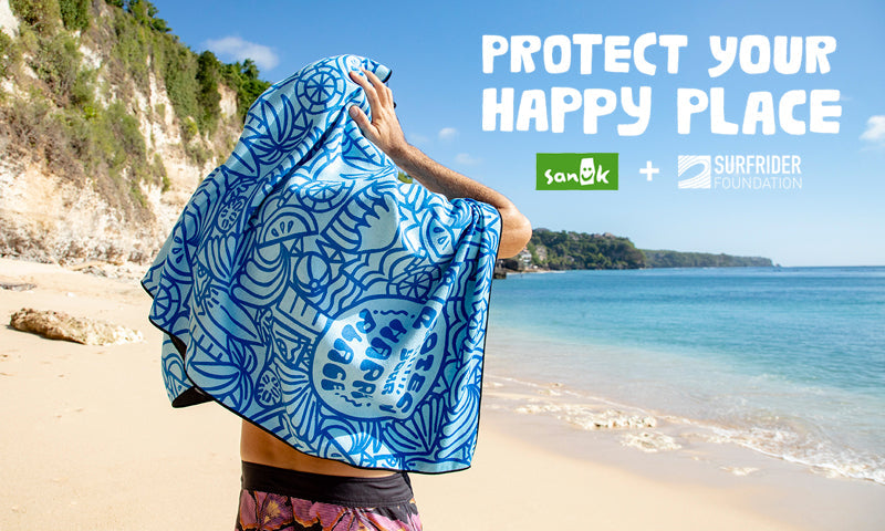 The Only Towel You Need: Sanuk Joins Forces with Surfrider Foundation & Nomadix to Protect Your Happy Place – Sanuk®