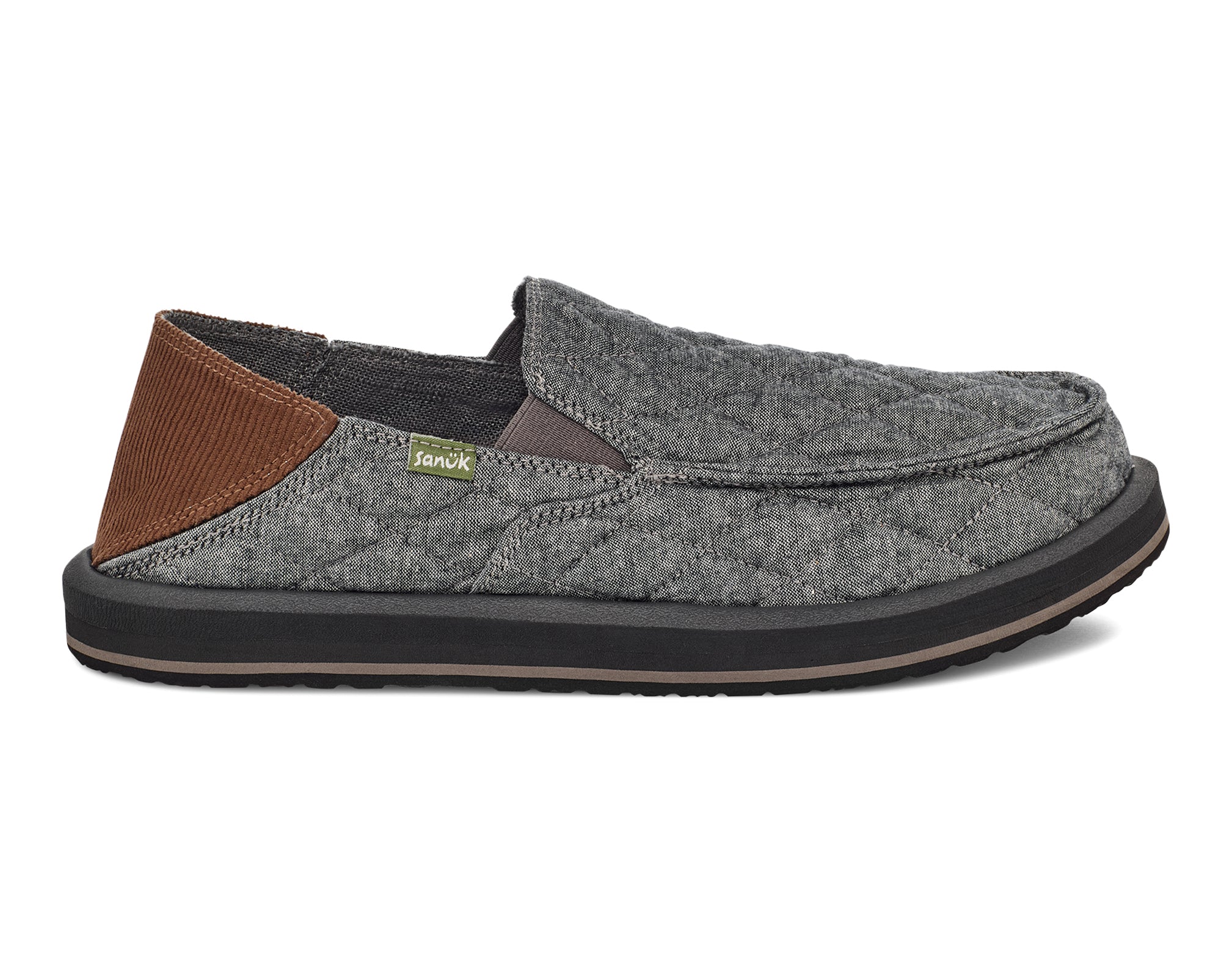 Donny Quilted (charcoal)
