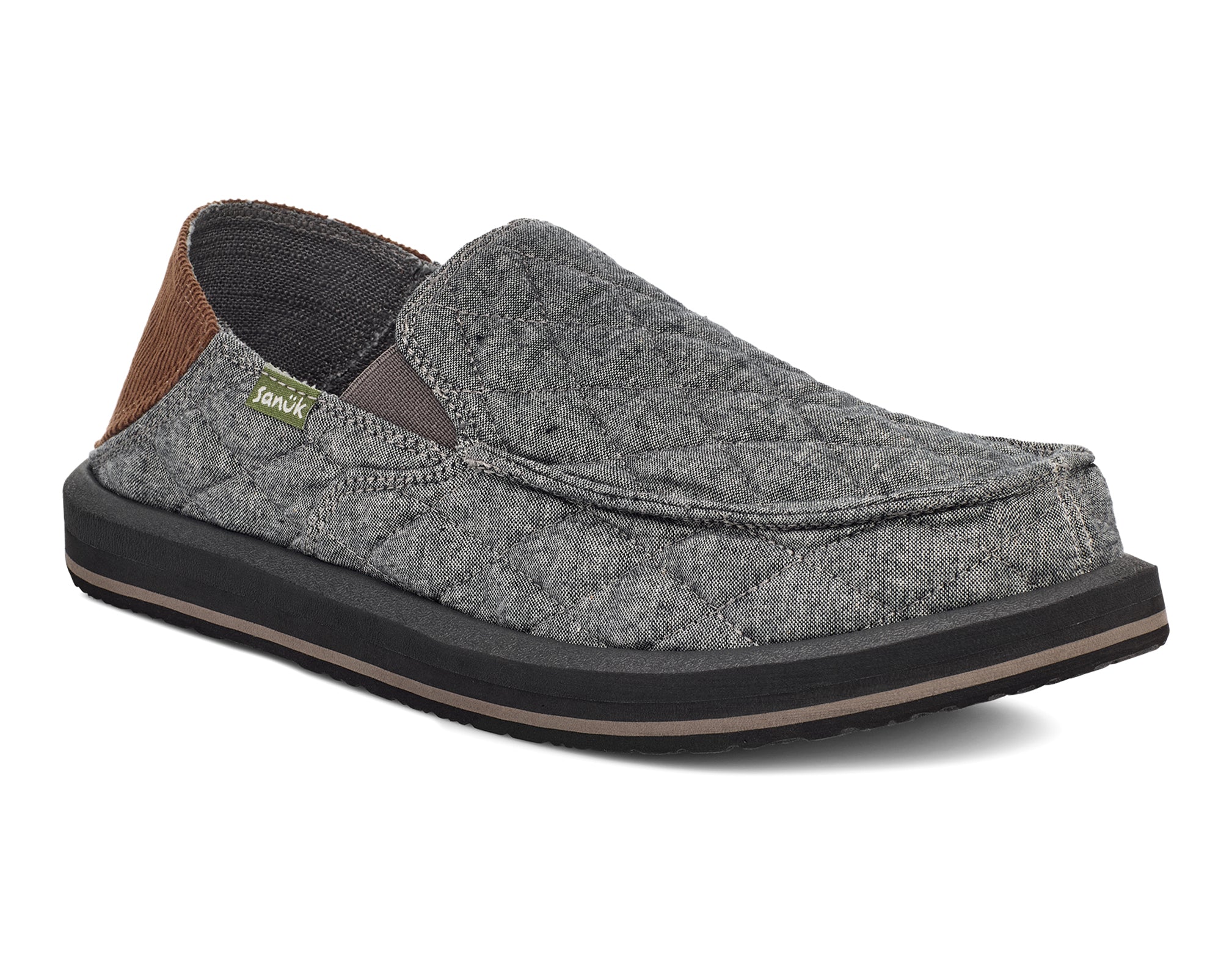 Donny Quilted (charcoal)