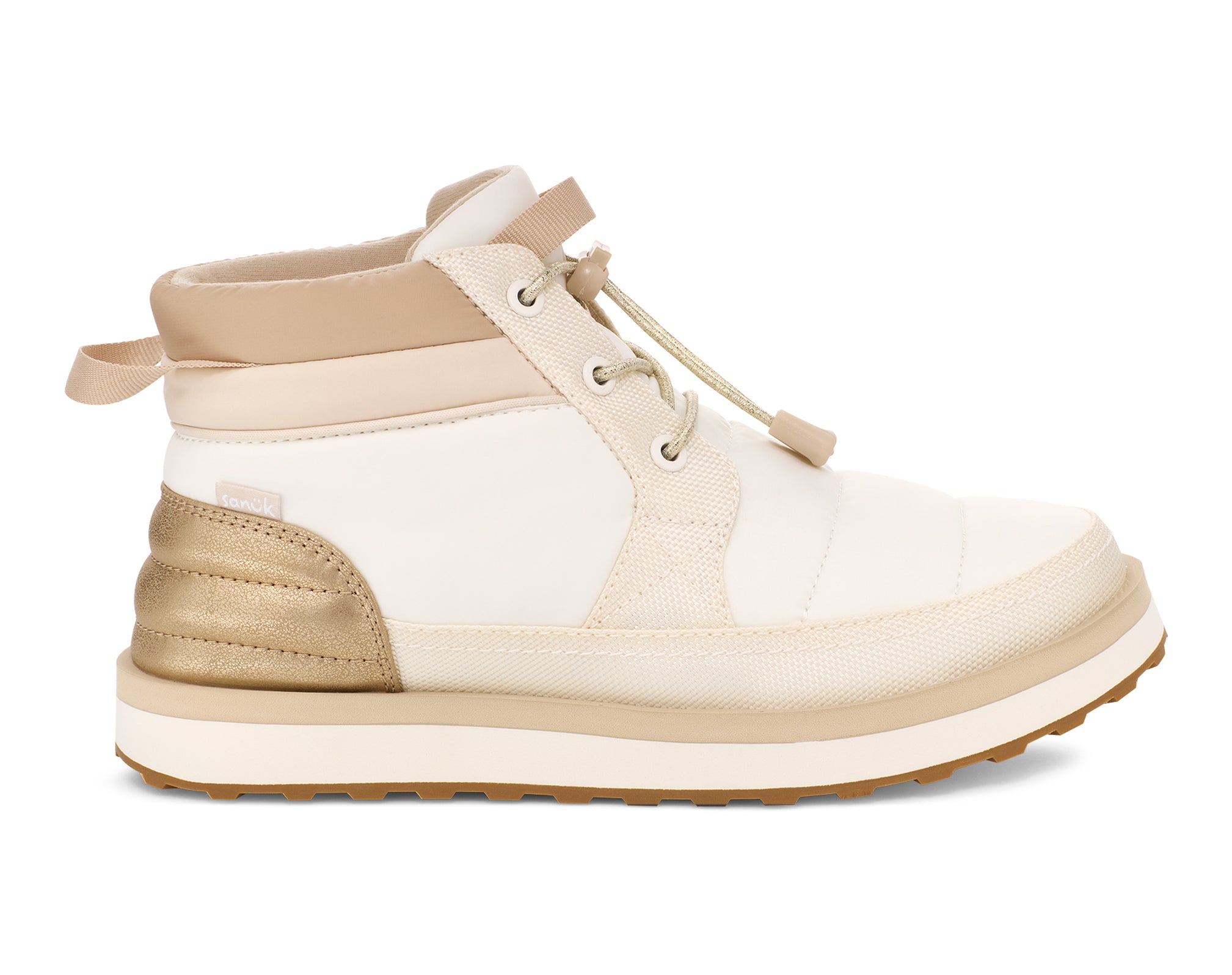 Puffy Chiller Mid 2 Glam (champagne)
