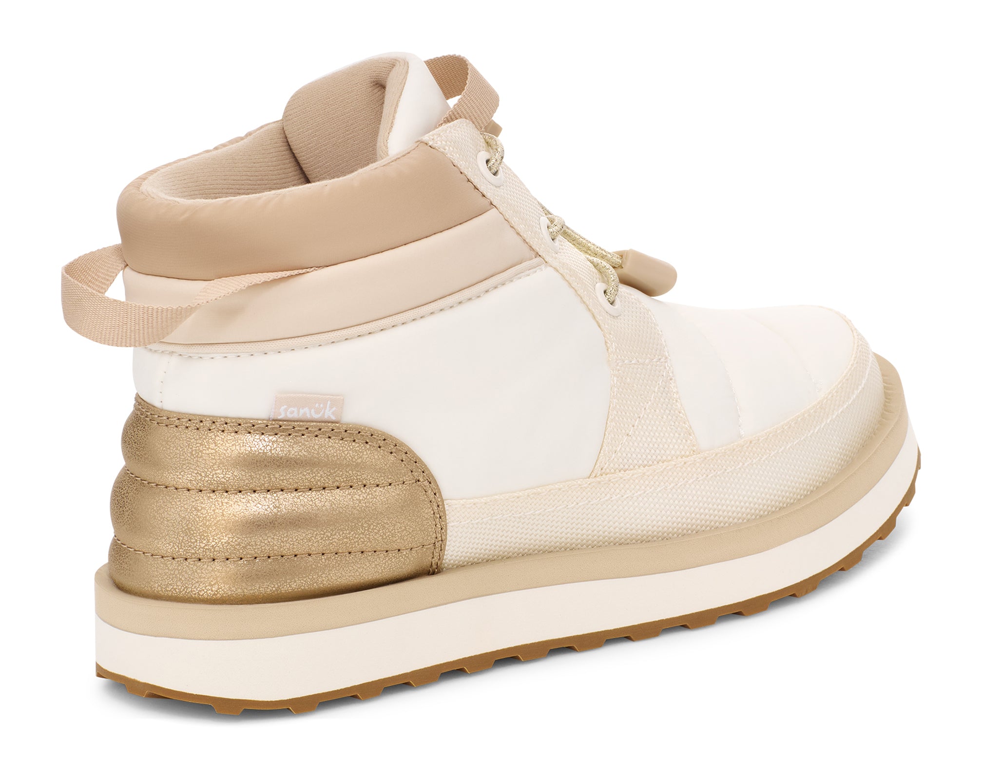 Puffy Chiller Mid 2 Glam (champagne)