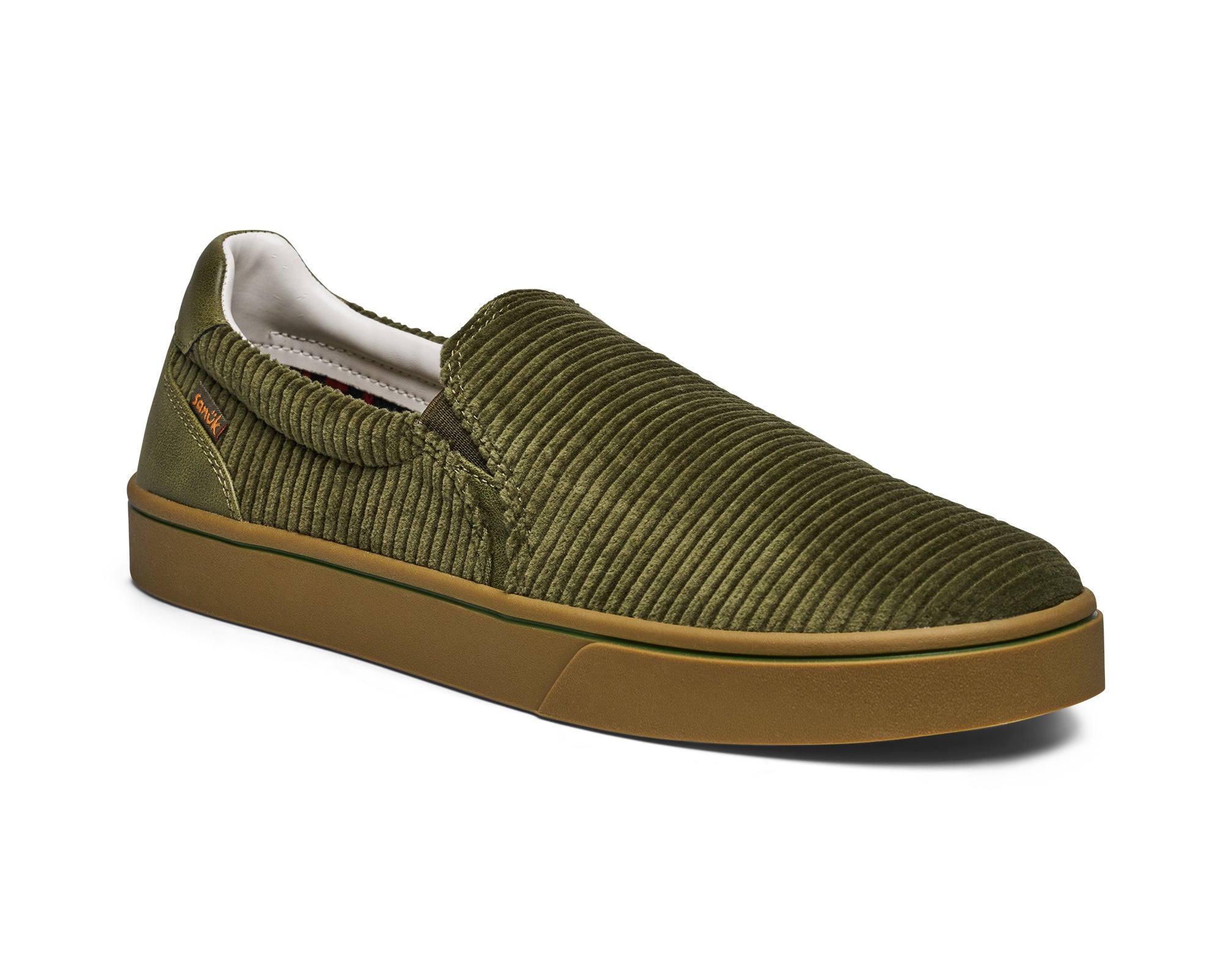 (dark olive cord)