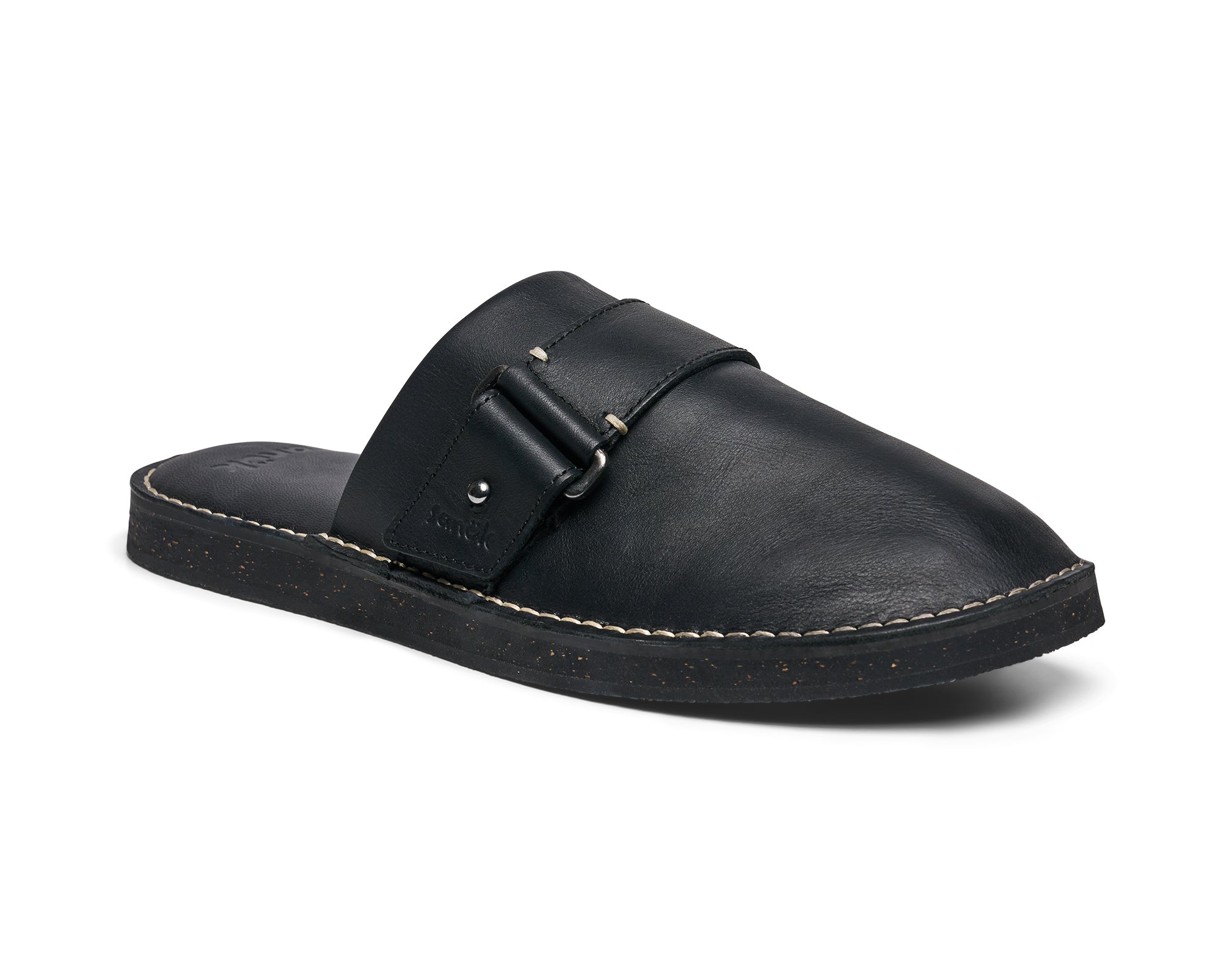 (black leather)