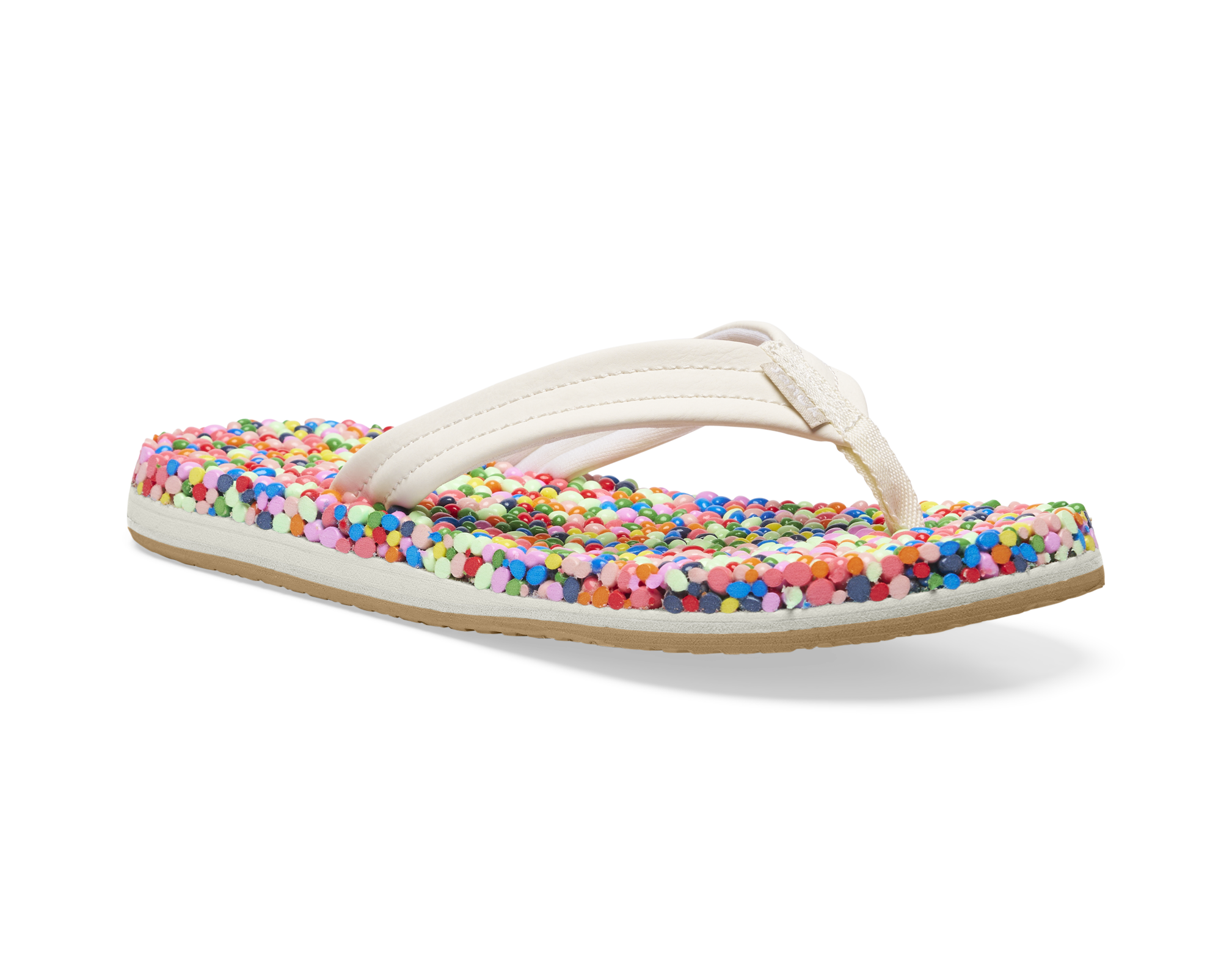 (rainbow confetti)