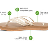 Yoga Sandy Ii (tan/white)